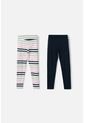 Pack X2 Leggins De Mic Multicolor Para Niña 12 de MARCA MIC