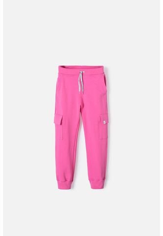 Jogger De Mic Con Bolsillos Rosado Para Niña 12 MARCA MIC