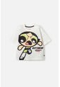 Camiseta De Las Chicas Superpoderosas Marfil Para Niña 8 de MARCA MIC
