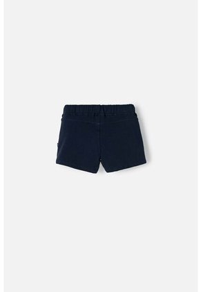 Short Mic Azul Con Pretina Elástica Para Niña 4