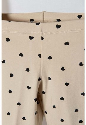 Pack X2 Leggins De Mic Caqui Y Negro Para Niña 10