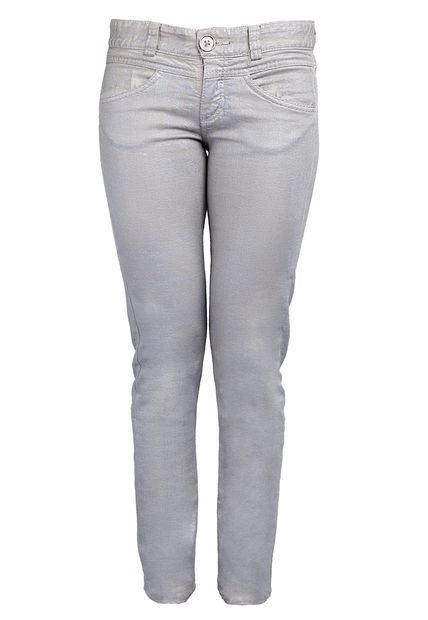 Pantalón Mariangélica Guerra Pitillo Plata