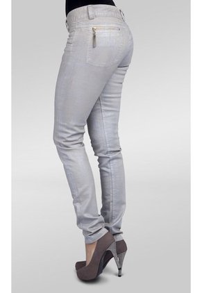 Pantalón Mariangélica Guerra Pitillo Plata