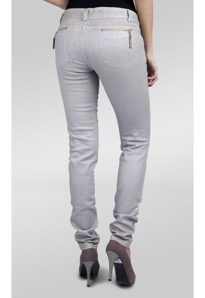 Pantalón Mariangélica Guerra Pitillo Plata