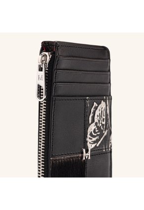 Tarjetero 8 Tarjetas Con Zip Platino Mixtura