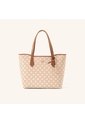 Tote Alas Mediano Beige Chai Primario Básico de Mario Hernández
