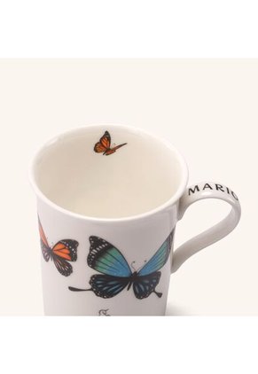 Mug Monarca Blanco Hueso Pequeño MH Mugs Mug Monarca Blanco Hueso Pequeño Mh Mugs