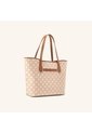 Tote Alas Mediano Beige Chai Primario Básico de Mario Hernández