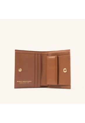 Billetera Lola Mediana Beige Chai Primario Básico