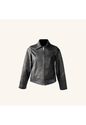 Chaqueta Opalo Negro Jaspeado Portugal Chaqueta Opalo Negro Jaspeado Portugal Talla 6