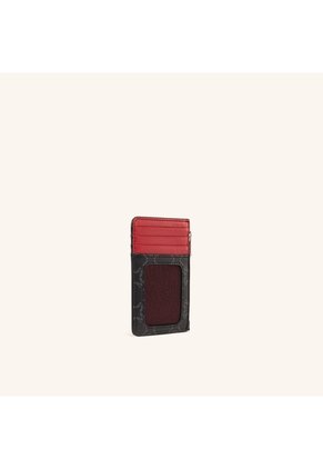 Tarjetero 8 Tarjetas Con Zip Toro Primario Básico