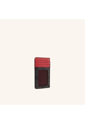 Tarjetero 8 Tarjetas Con Zip Toro Primario Básico