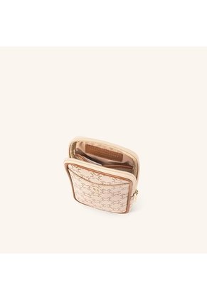 Estuche Porta Celular Elena Beige Chai Primario Básico
