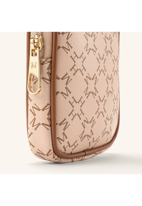 Estuche Porta Celular Elena Beige Chai Primario Básico