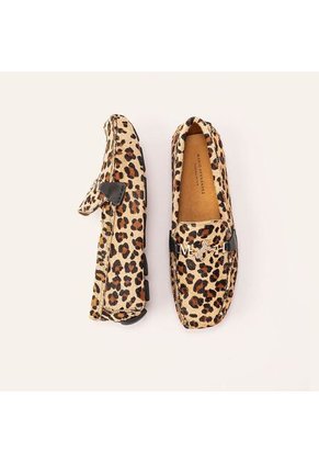 Mocasín Driver Salome Pelo Guepardo MH Mocs Mocasín Driver Salome Pelo Guepardo MH Mocs Talla 35