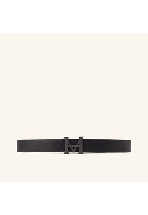 Cinturón Monograma Doble Faz Negro Azul Lt Cinturón Monograma Doble Faz Negro Azul Lt Talla M