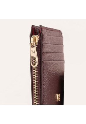 Tarjetero 8 Tarjetas Con Zip Borgoña Sur Tarjetero 8 Tarjetas Con Zip Borgoña Sur