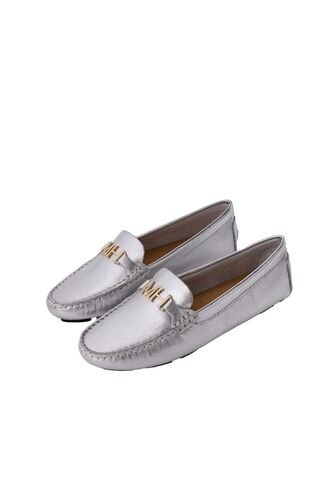 Mocasín Driver Cocora Plata MH Mocs Mocasín Driver Cocora Plata MH Mocs Talla 38 Mario Hernández