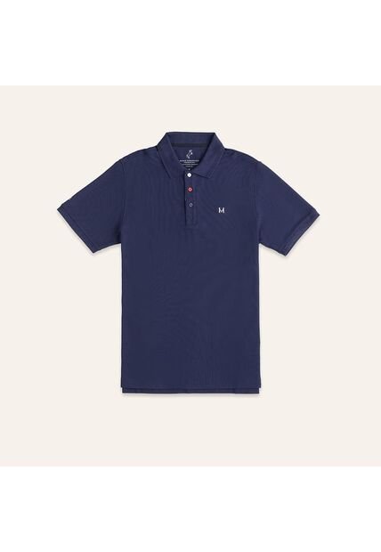 Camiseta Polo Emblema Azul Tierra Arriba Camiseta Polo Emblema Azul Tierra Arriba Talla S