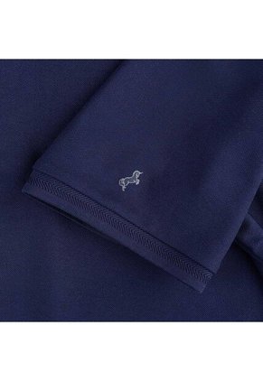 Camiseta Polo Emblema Azul Tierra Arriba Camiseta Polo Emblema Azul Tierra Arriba Talla S