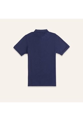 Camiseta Polo Emblema Azul Tierra Arriba Camiseta Polo Emblema Azul Tierra Arriba Talla S