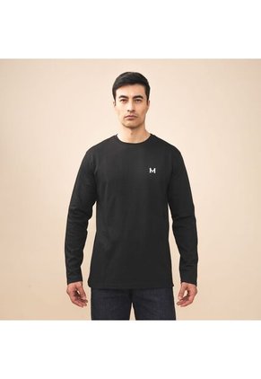 Camiseta Manga Larga Negro Tierra Arriba Camiseta Manga Larga Negro Tierra Arriba Talla XXL