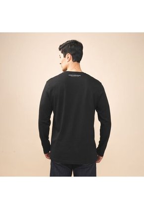 Camiseta Manga Larga Negro Tierra Arriba Camiseta Manga Larga Negro Tierra Arriba Talla XXL