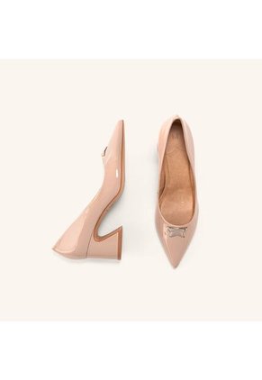 Tacones Alas Nude Charol Glamour Tacones Alas Nude Charol Glamour Talla 41