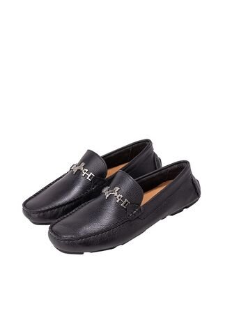 Mocasín Driver Cortés Negro MH Mocs Mocasín Driver Cortés Negro MH Mocs Talla 44 Mario Hernández