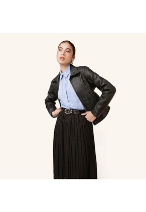 Chaqueta Opalo Negro Jaspeado Portugal Chaqueta Opalo Negro Jaspeado Portugal Talla 6