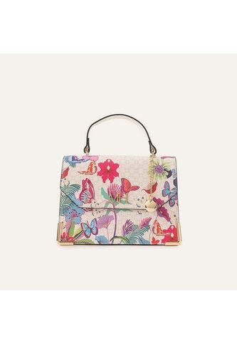 Satchel Con Tapa Malva Morfo Blanco Maryrose Satchel Con Tapa Malva Morfo Blanco Maryrose Mario Hernández