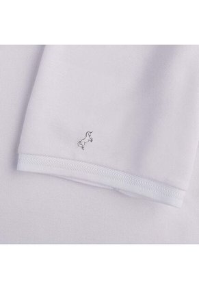 Camiseta Polo Emblema Blanco Tierra Arriba Camiseta Polo Emblema Blanco Tierra Arriba Talla M