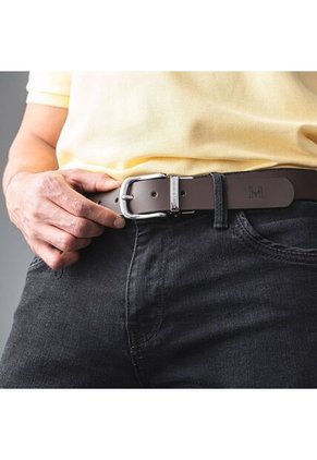 Cinturón Casual Mario Café Lt Cinturón Casual Mario Café Lt Talla 120