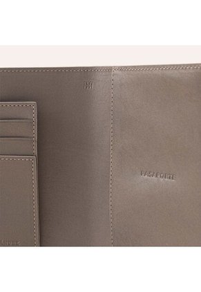 Porta Pasaporte Sencillo Negro Grafito Castellano Porta Pasaporte Sencillo Negro Grafito Castellano