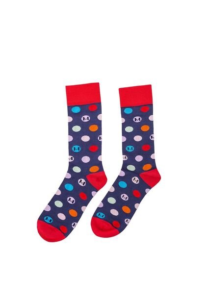 Medias Extrafina Cosmos Azul MH Socks Medias Extrafina Cosmos Azul MH Socks