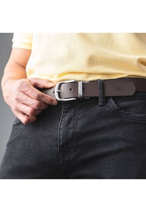 Cinturón Casual Mario Café Lt Cinturón Casual Mario Café Lt Talla 120