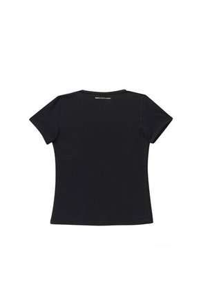 Camiseta Logotipo Negro Tierra Arriba Para Mujer Camiseta Logotipo Negro Tierra Arriba Talla M