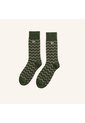 Medias Vega Esencial Verde Rosa MH Socks de Mario Hernández