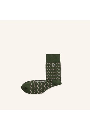 Medias Vega Esencial Verde Rosa MH Socks