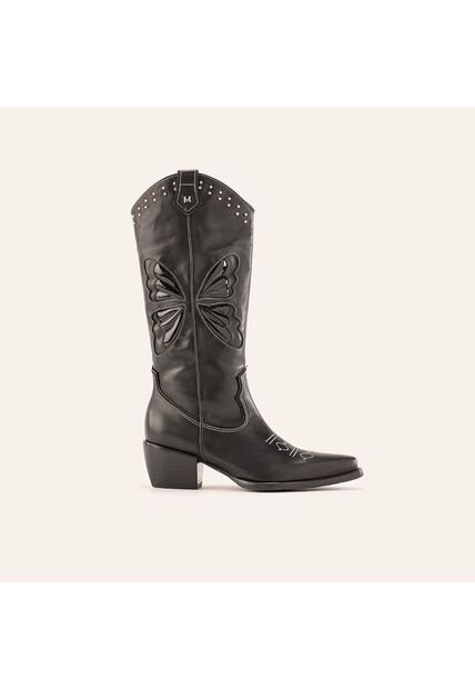 Botas Jerez Caña Alta Negro Glamour Botas Jerez Caña Alta Negro Glamour Talla 37