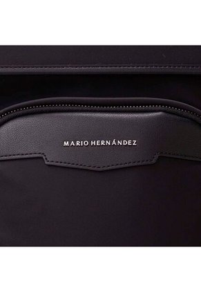 Morral Con Tapa Tunez Negro Platinum Morral Con Tapa Tunez Negro Platinum