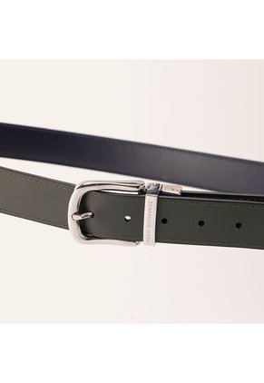 Cinturón Casual Doble Faz Azul Verde Esencial Cinturón Casual Doble Faz Azul Verde Esencial Talla 120