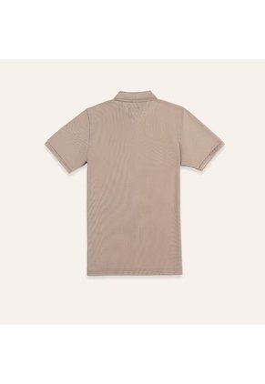 Camiseta Polo Emblema Arena Tierra Arriba Camiseta Polo Emblema Arena Tierra Arriba Talla L