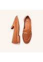 Mocasín Loafer Gracia Camel Julia de Mario Hernández