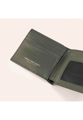 Billetera Con Visor Verde Atlanta Millenium Billetera Con Visor Verde Atlanta Millenium