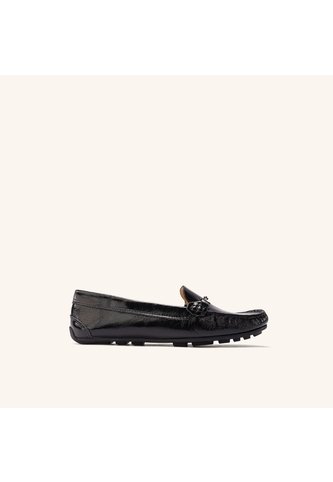 Mocasín Anahí Negro Charol MH Mocs Mario Hernández