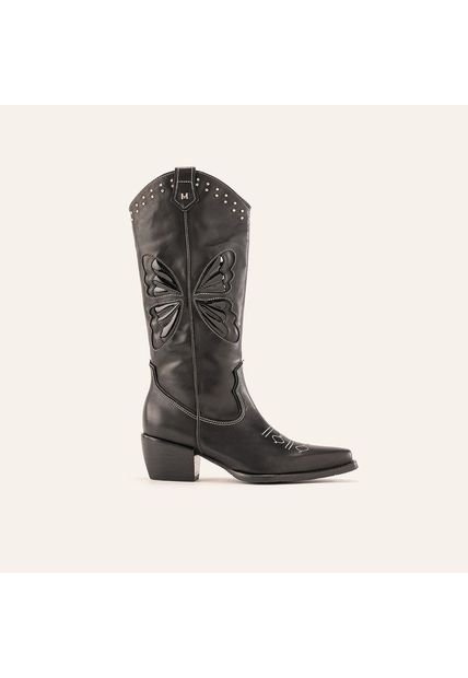 Botas Jerez Caña Alta Negro Glamour Botas Jerez Caña Alta Negro Glamour Talla 35