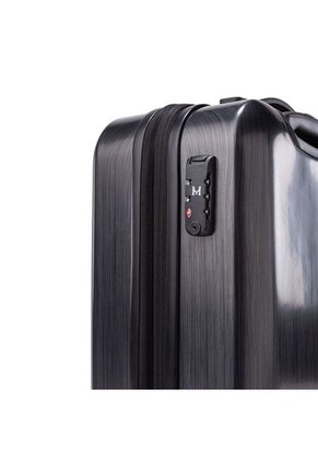 Maleta Pequeña Expandible 20" Negro Metálico Imperial Maleta Pequeña Expandible 20" Negro Metálico Imperial