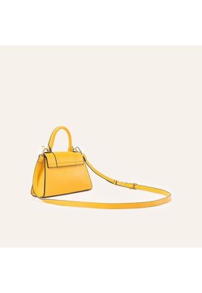 Bolso De Mano Luna Mostaza Gaira Bolso De Mano Luna Mostaza Gaira