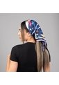 Pañoleta Carre Paraíso Cielo 70X70 Foulard de Mario Hernández